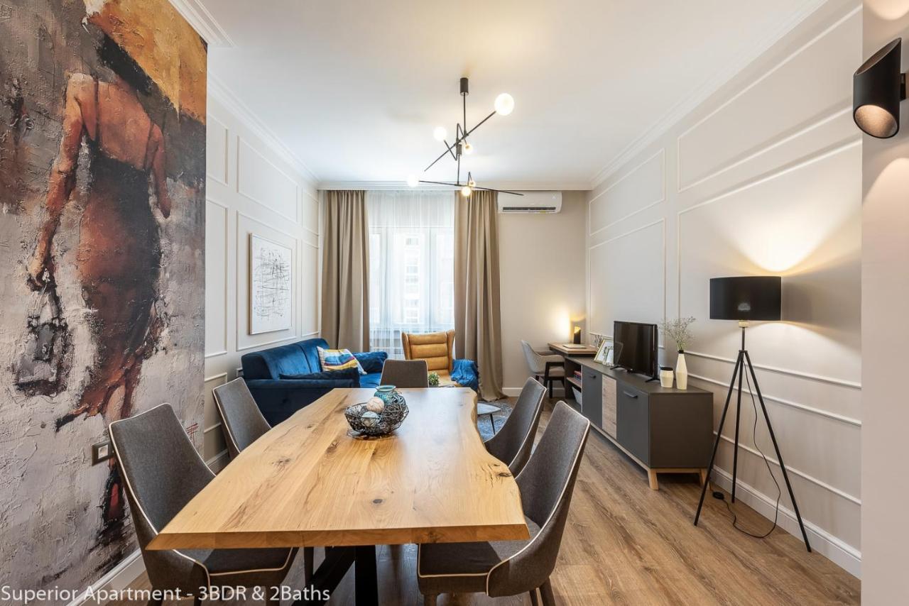 Luxury & Unique - Top Center Apt. - 3Bdr & 2 Baths Sofia Exterior photo